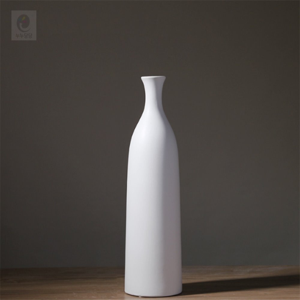 거실 현관 포인트 세라믹 화병 46.5cm 화이트 오브제꽃병 52,780원