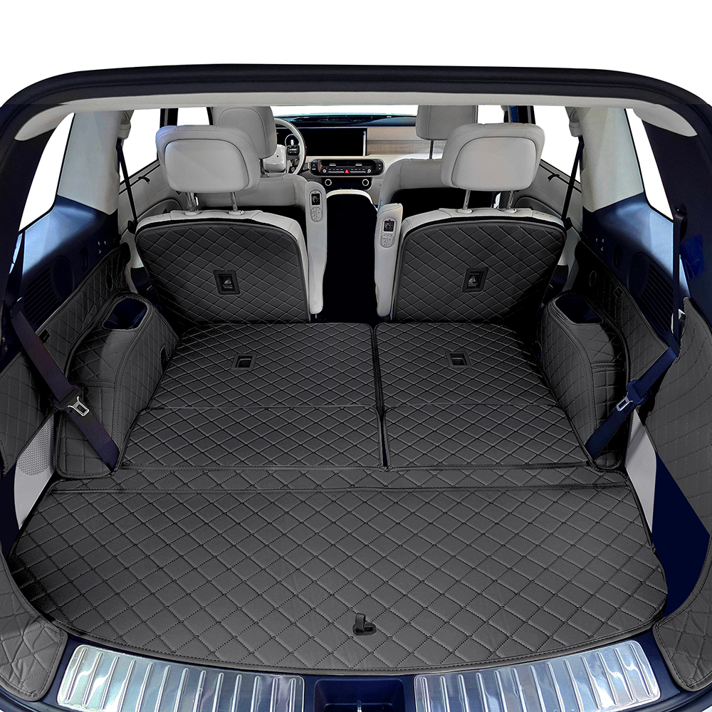 비비키 프리미엄 풀커버 트렁크매트, 디올뉴 팰리세이드 LX3 7인승 가솔린 2025년, 블랙 128,000원