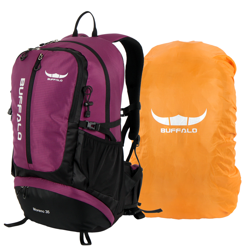버팔로 모레노 등산배낭 35L 방수커버 포함, 퍼플 59,110원