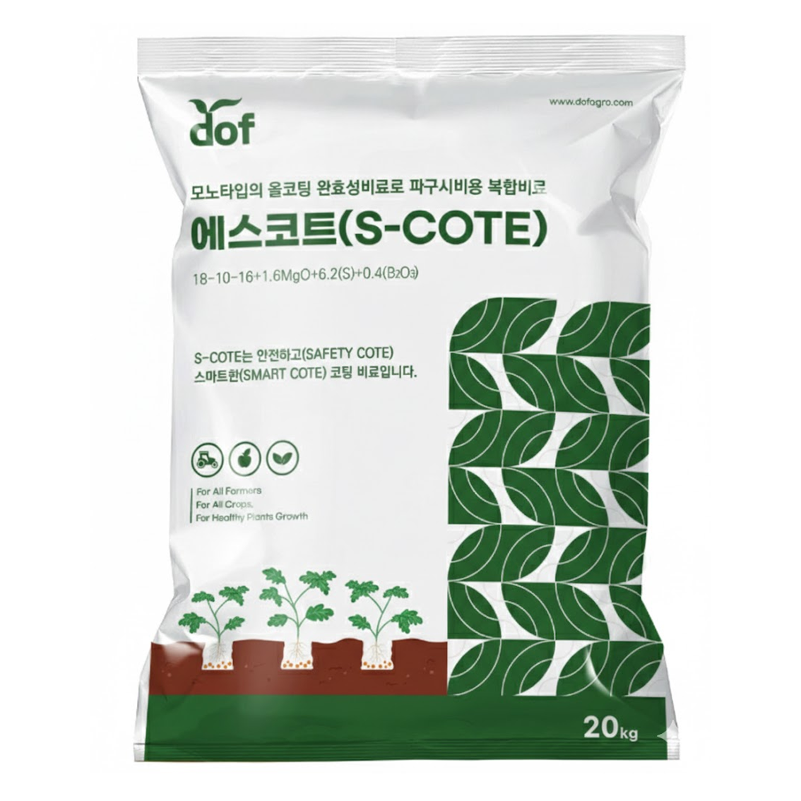 에스코트 20kg 6개월 완효성 코팅비료 바사코트 멀티코트 오스모코트 85,000원
