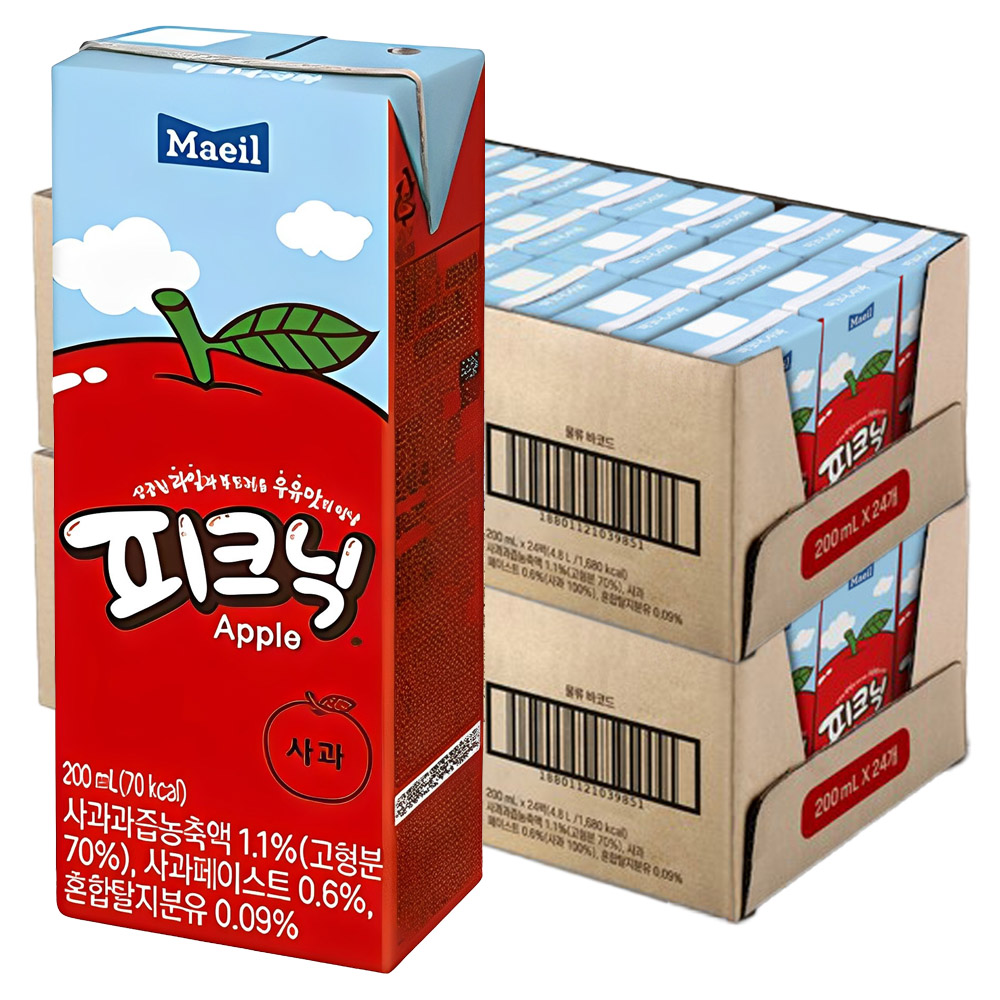 매일유업 피크닉 사과 18,500원