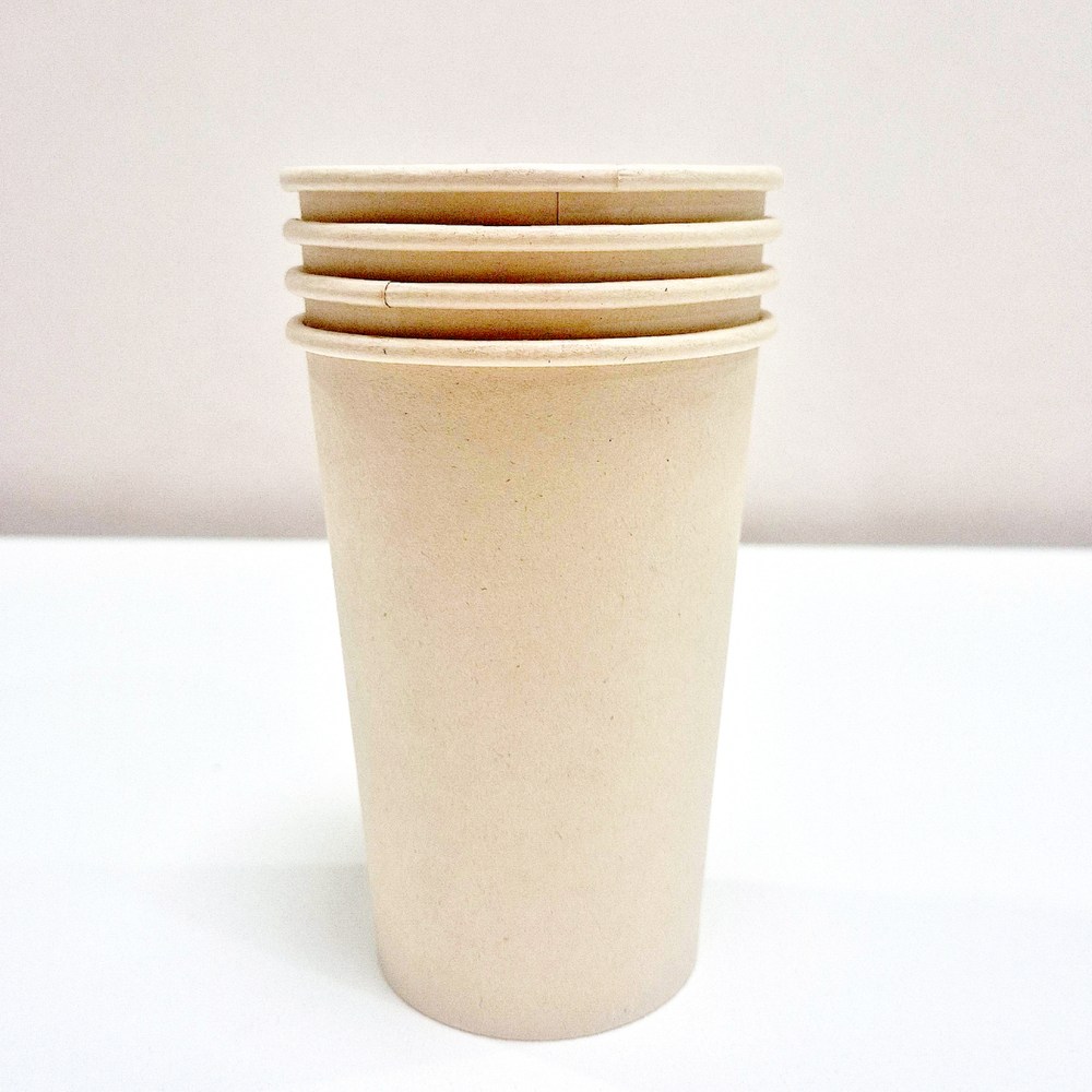 휴홈 무표백 사탕수수 종이컵 13온스 (380ml), 10개, 50개입 35,600원