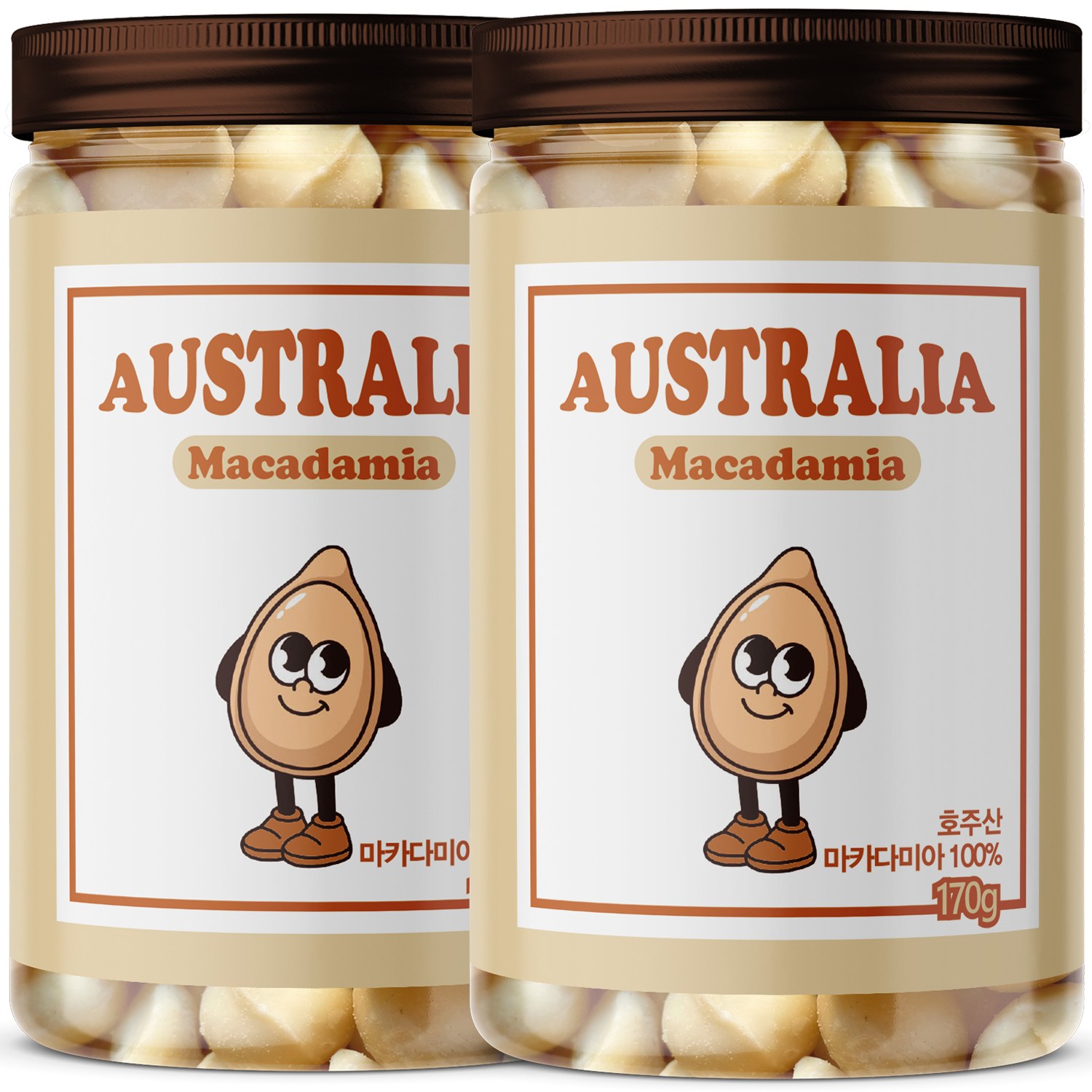 썸넛 호주산 껍질깐 마카다미아, 2개, 170g 27,600원