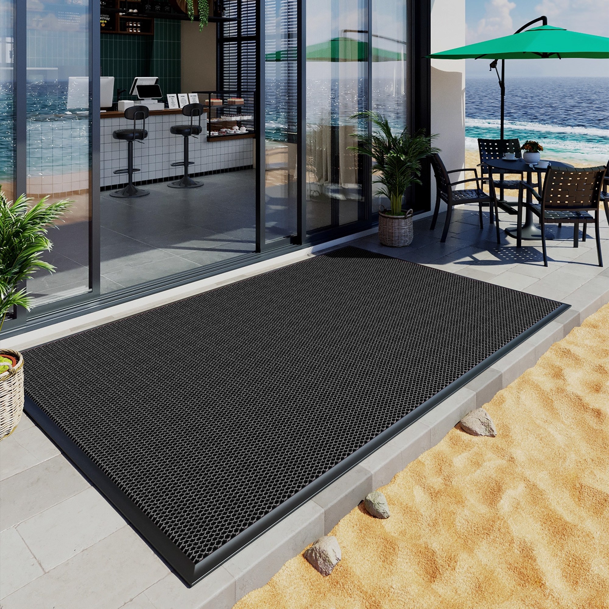 Homily 업소용 현관 발매트 출입구 발판매트 출입문 매장 현관 미끄럼방지 도어매트 29,800원