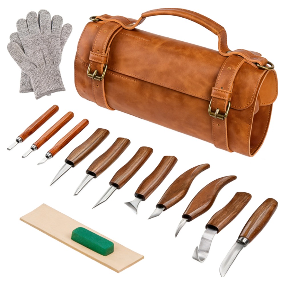 목공 조각도 세트 나무 조각 도구 풀세트 복숭아나무 수제 조각도, 1개 69,000원