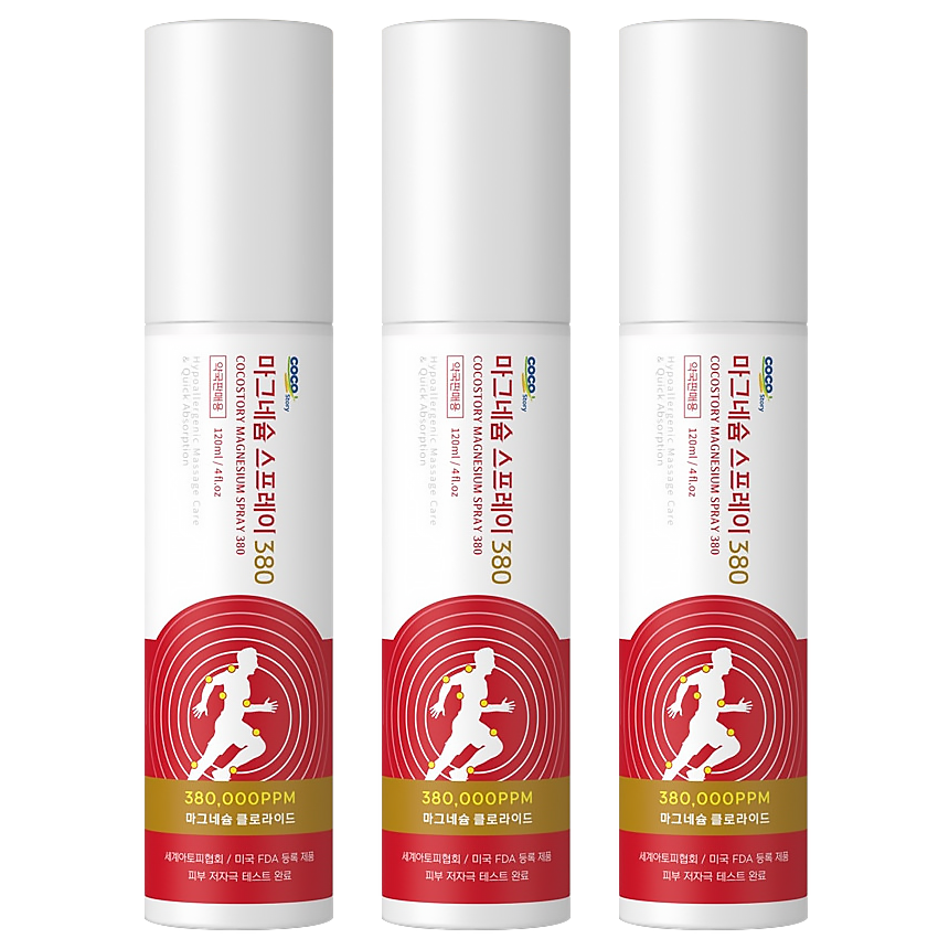 COCOSTORY 380 온열효과 마그네슘 스프레이 120ml 34,200원