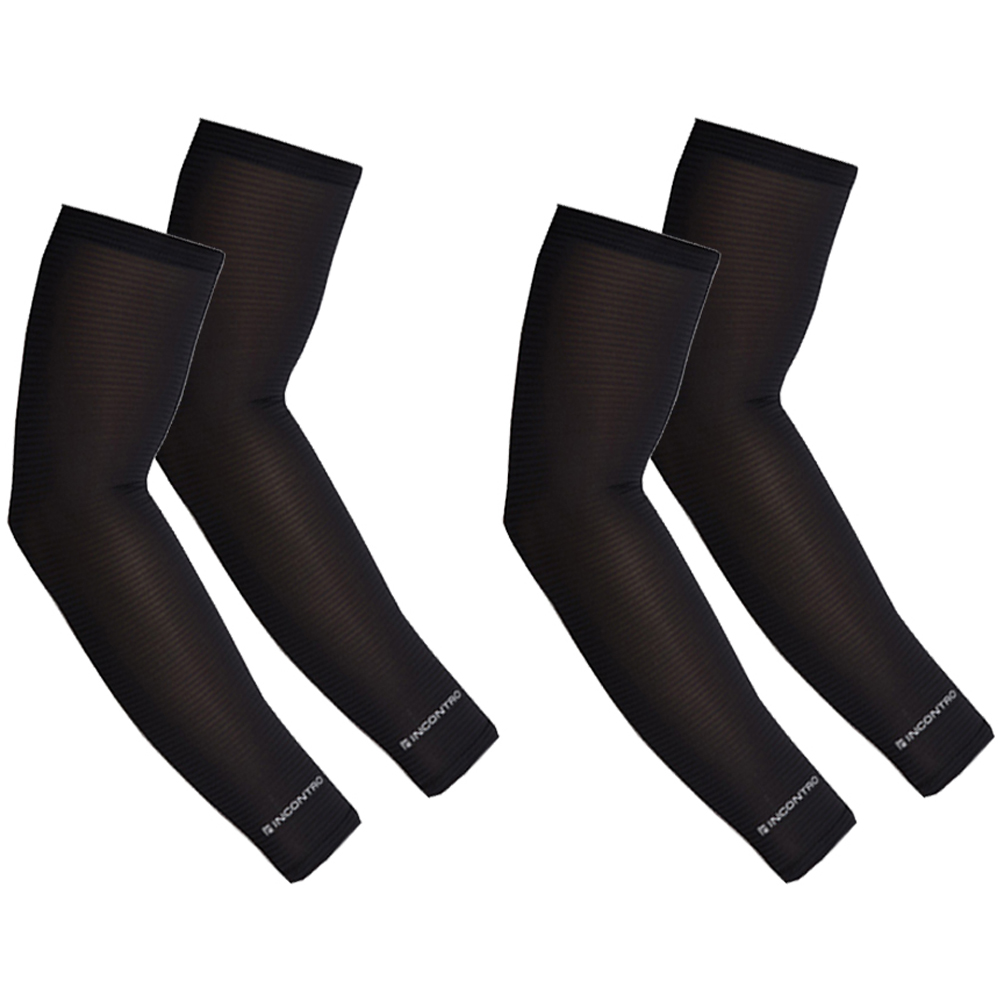 인콘트로 스트라이프 쿨토시 양손착용, 블랙, 2세트 7,600원