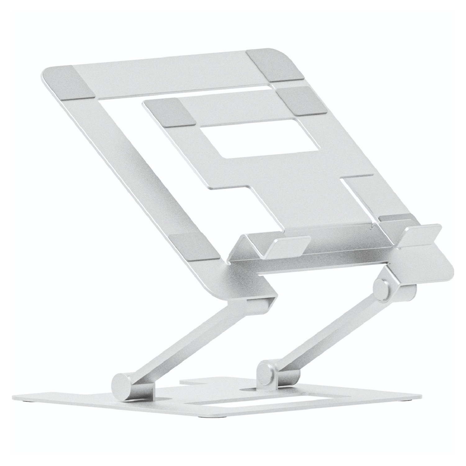 프레임바이 DW 스탠드 듀얼 노트북 태블릿 거치대 알루미늄 스탠드, 실버, 1개 34,800원