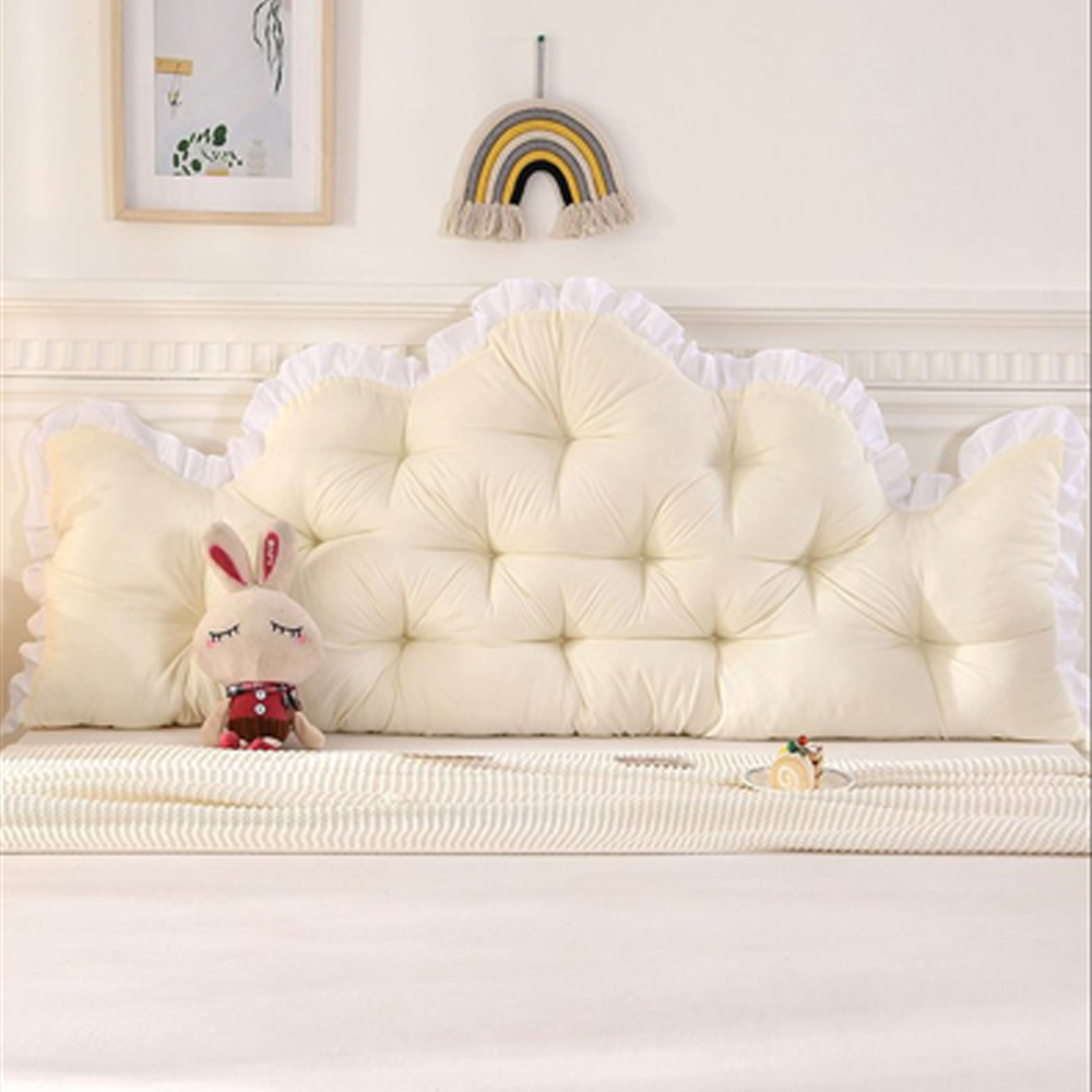 패션플래시 헤드쿠션 대형 프릴 등받이쿠션  공주스타일 침대 쿠션 허리보호 침대쿠션 39,800원