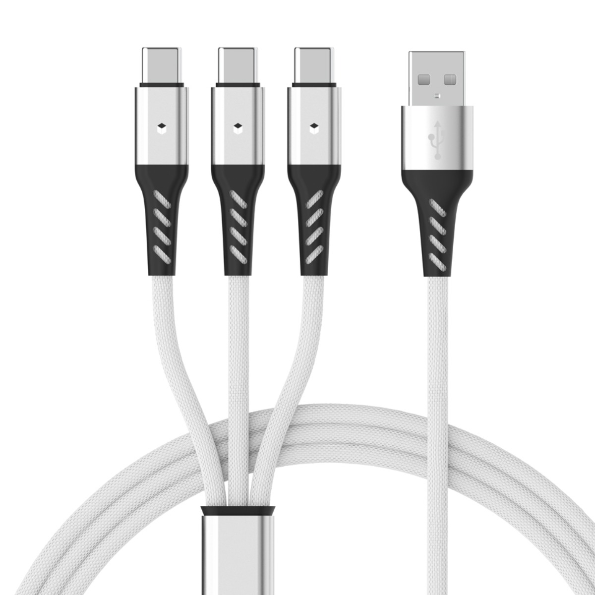 아이엠듀 멀티 USB A타입-C타입 고속 충전케이블 LED 3in1 10,270원