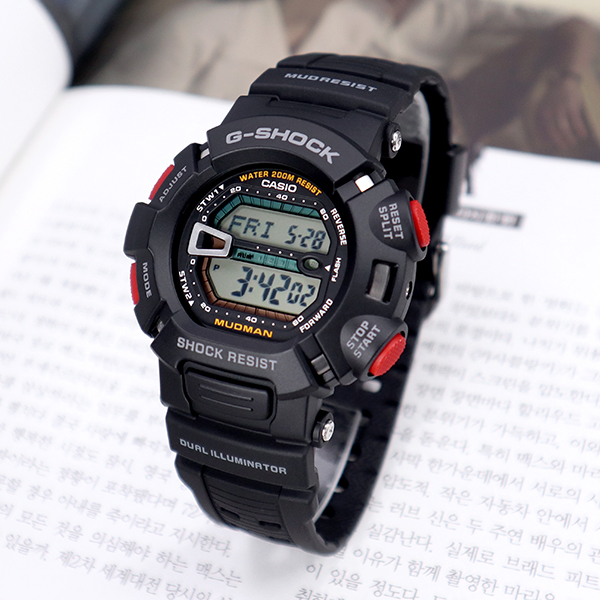 카시오 지샥 머드맨 멀티 스포츠 캐쥬얼 아웃도어 시계 G-9000-1 118,000원