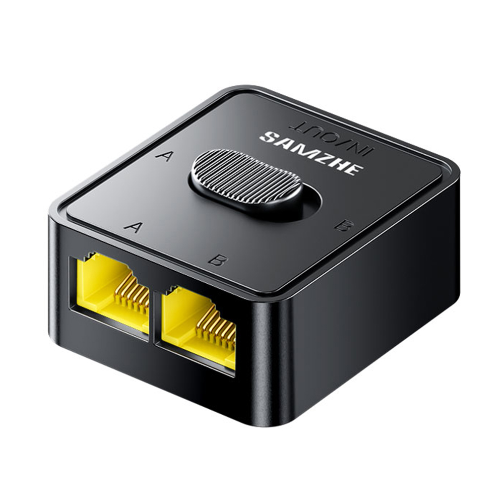 삼지 SAMZHE 2.5Gbps 1대2 양방향 기가 인터넷 랜 스위치 선택기, 1개, QHQ-01 10,900원