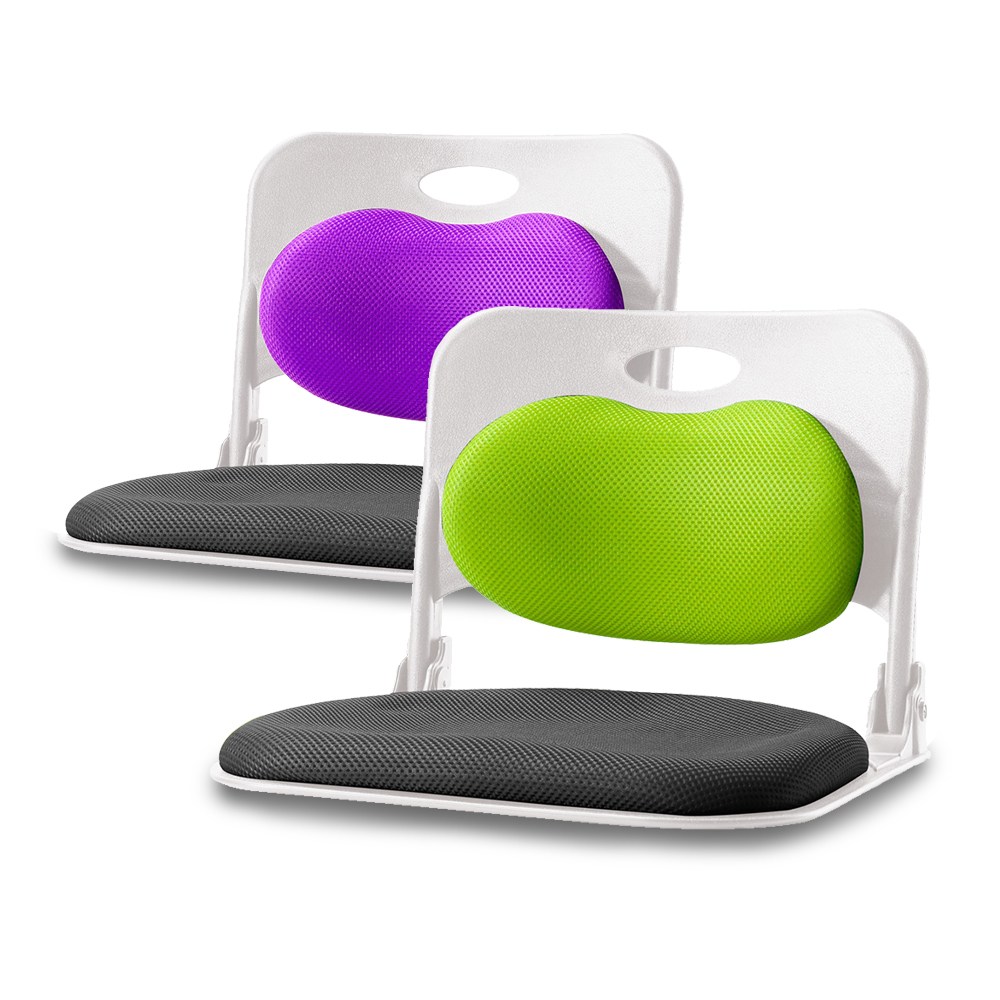 청심의자 폴더백 하트요추 좌식의자 화이트바디 메쉬원단 45,900원