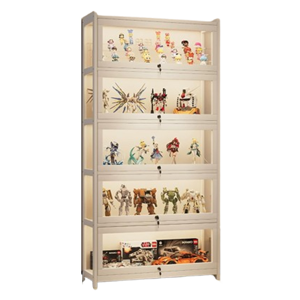 클리어모드 LED조명 잠금 피규어진열장 피규어장식장 인형보관함, 1개 202,000원