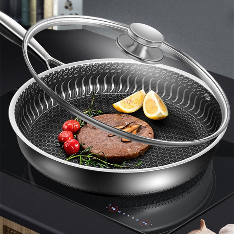 Tiger Pavilion 316 스테인리스 스틸 프라이팬 뚜껑포함 21,990원