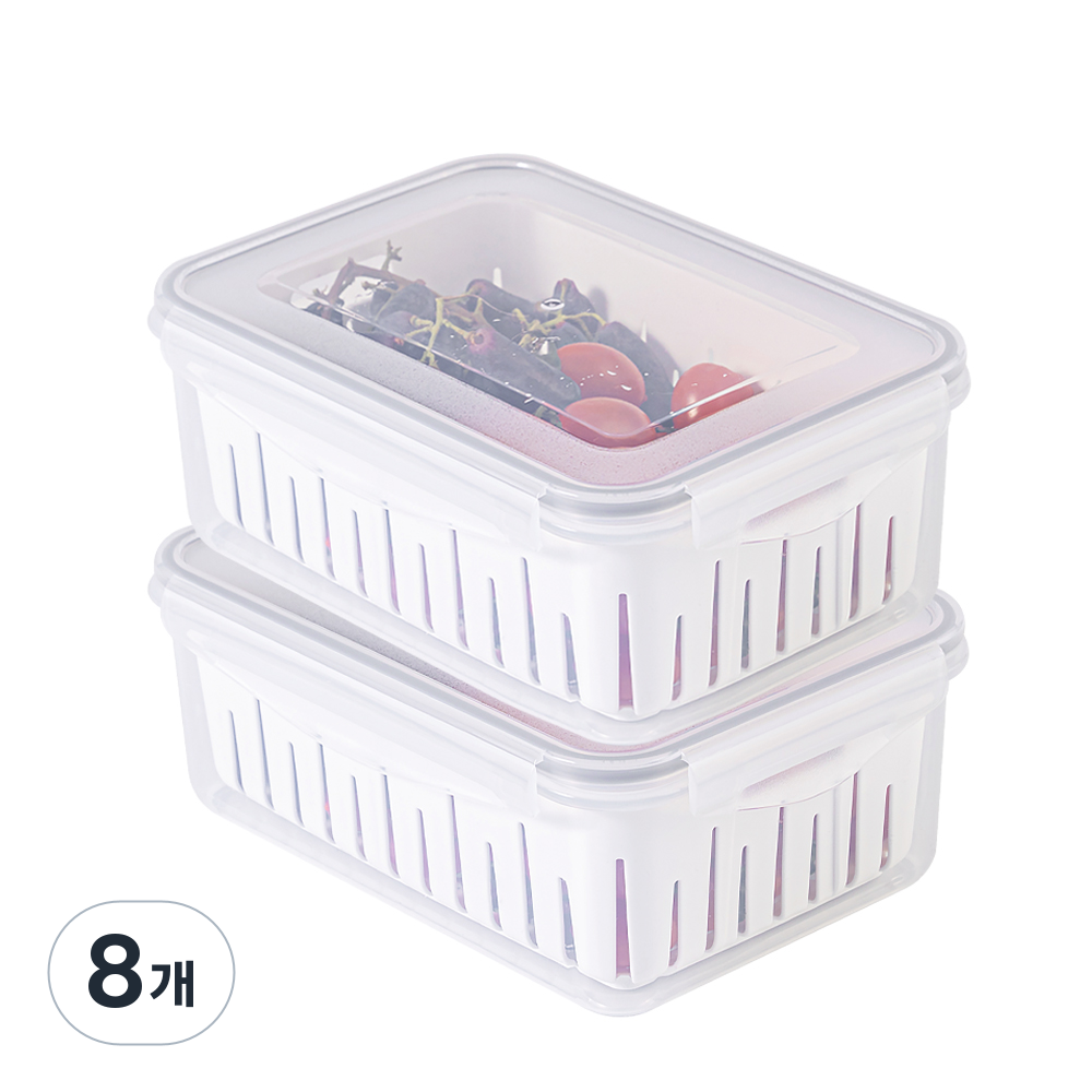 나누담 제오닉 야채 채소 과일 보관 채반 밀폐용기 52,000원