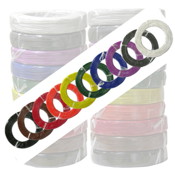 롤판매 / UL1007 AWG16 1롤 610M 리드와이어/10가지색상선택, 1개 269,300원