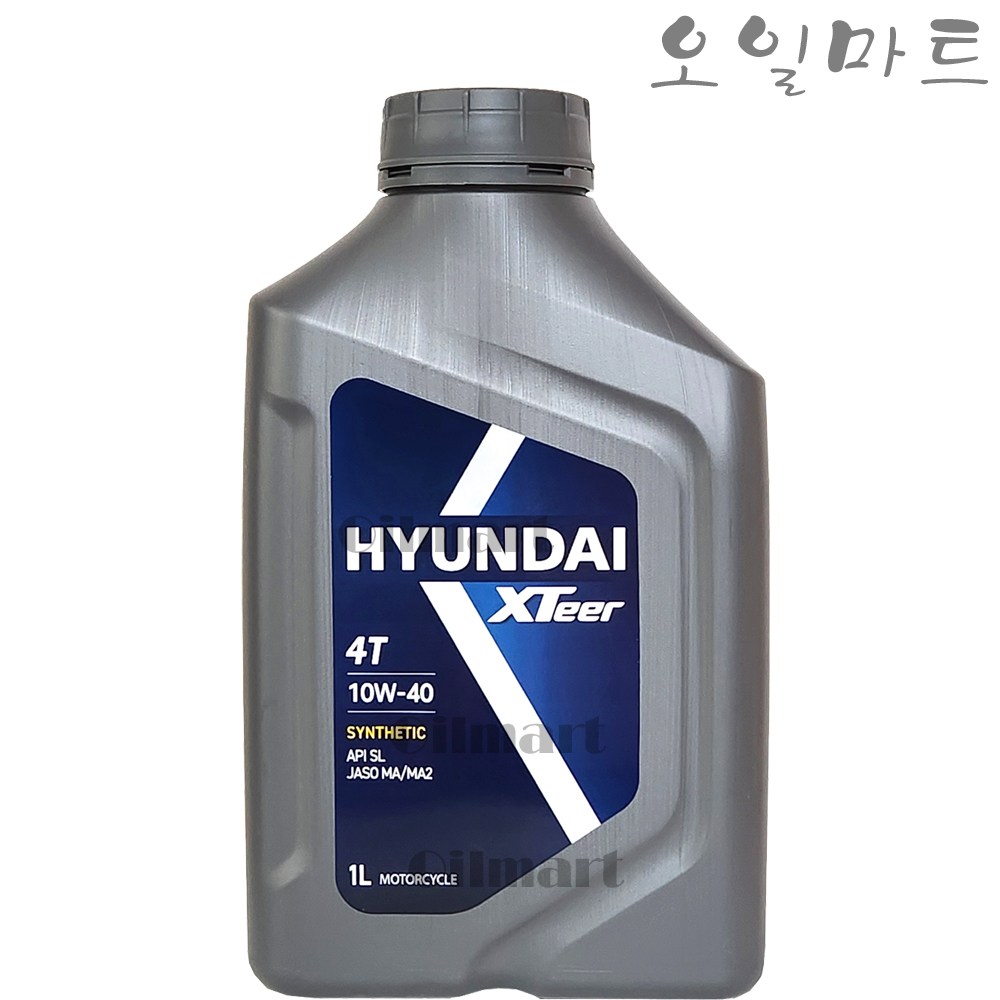 오일마트 현대 엑스티어 XTEER 4T 4행정 1리터 오토바이 엔진오일 4,890원