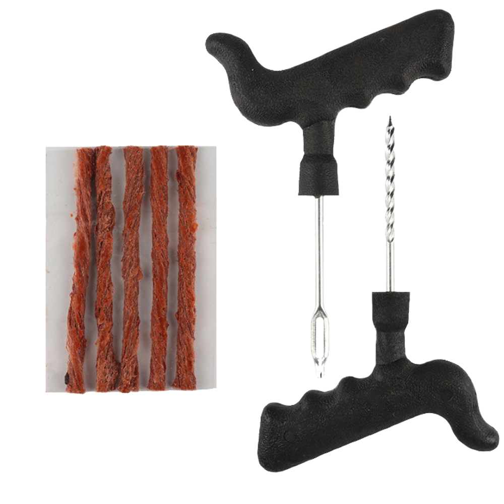 타이어펑크 수리키트(자동차 펑크 자가수리용), 적갈색, 1개 3,000원