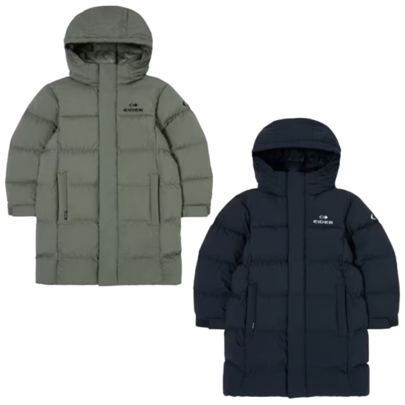 [백화점출발] 아이더 키즈 공용 제타 2.5 롱 구스다운 자켓 JUW25592 가벼운 281,900원