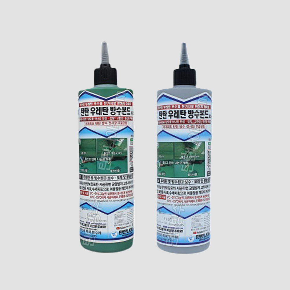 탄탄방수 균열방수본드 우레탄방수본드 500ml 실리콘건 필요없는 크랙보수 접착방수제 24,000원