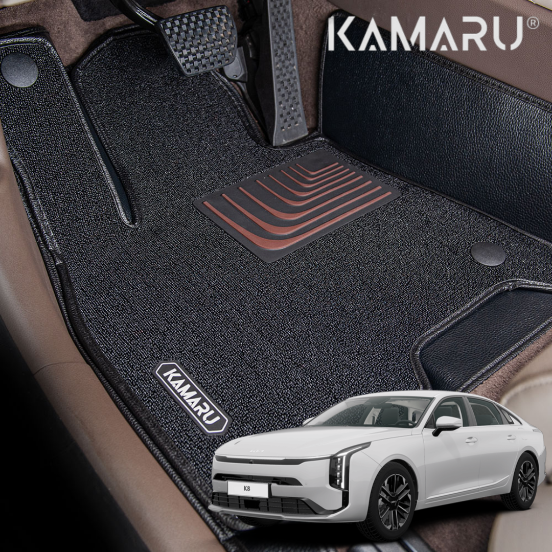 더뉴 K8 페이스리프트 카마루 6D 듀라 코어매트 1+2열 코일매트 155,900원