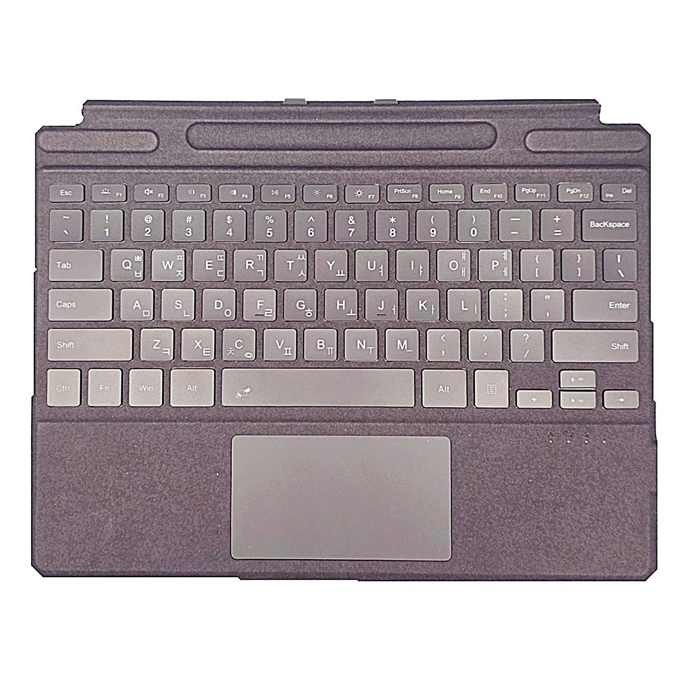 Worldex 서피스 호환  블루투스 키보드 초경량 270g 무선 저소음 슬림 휴대용 태블릿 노트북 83,590원