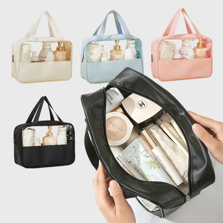 [개미물류] 클리어백 비치백 수영 PVC 가방 트래블백 젤리백 물놀이 방수 바캉스룩 여름 투명 여행 4,150원