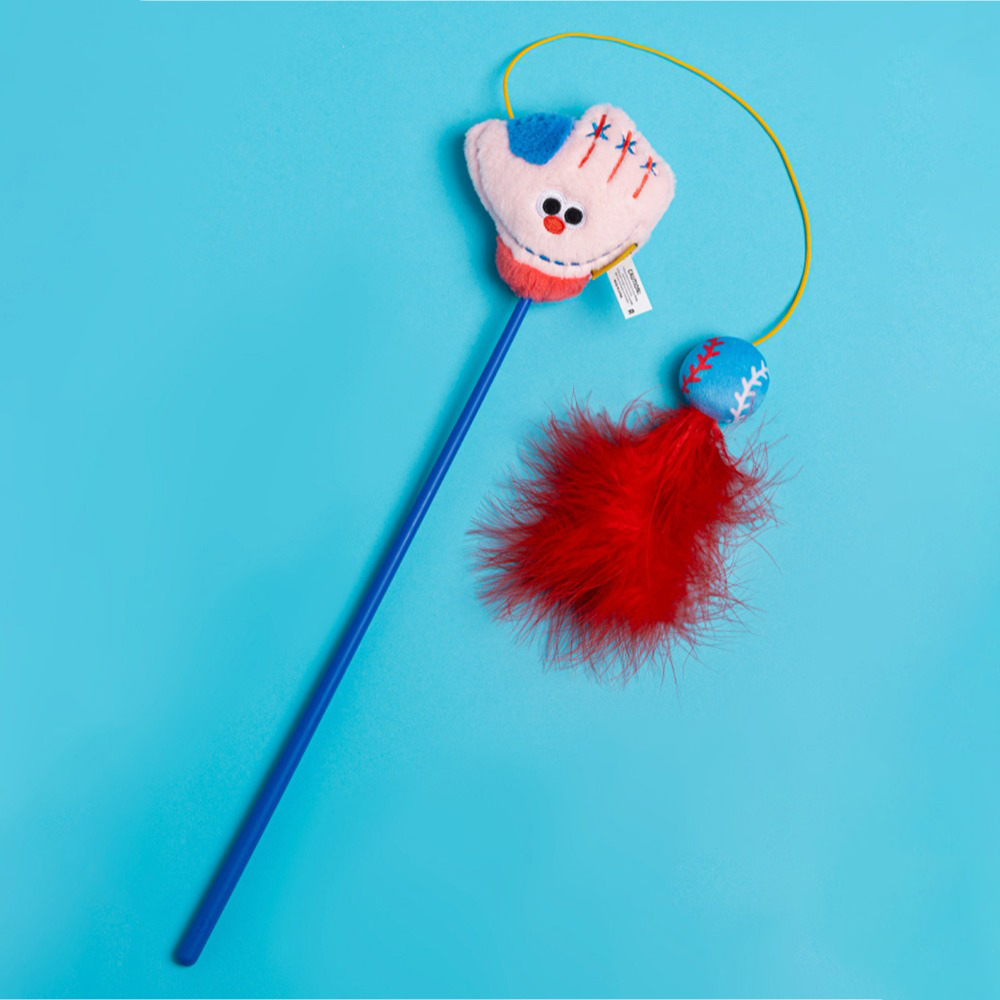 캣츠드림 고양이 딸랑 스포츠 캣닢 장난감 00055, 베이스볼, 1개 19,200원