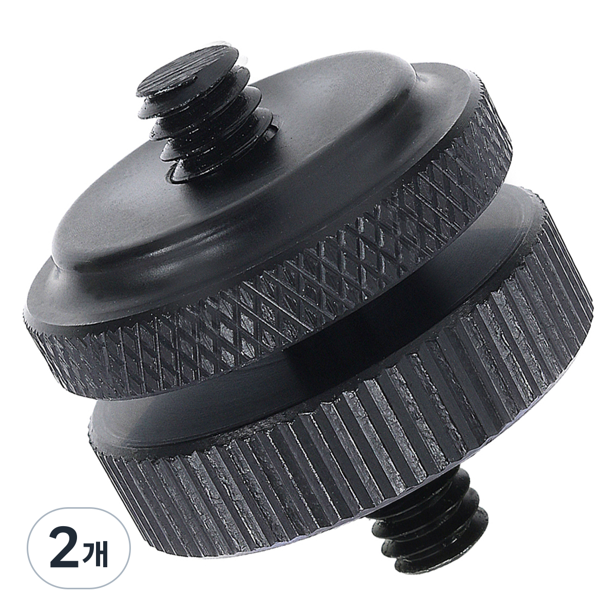 본젠 양방향 연결 나사 스크류 어댑터 1/4 to 1/4, 2개, KM-052 7,000원