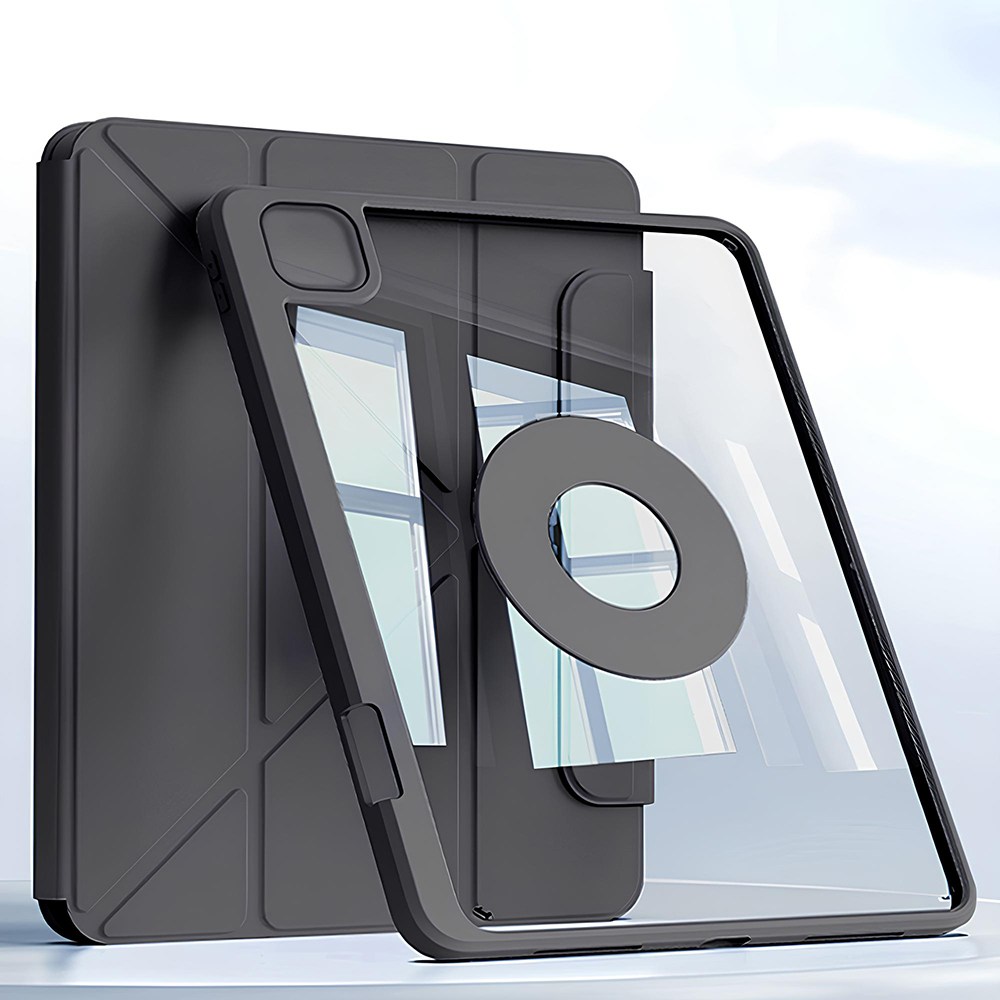 UB 아이패드 호환 분리형 백커버 2 in 1 마그네틱 스마트 케이스 접이식거치 펜슬수납, 블랙, 1개 29,800원