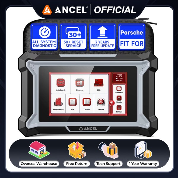 ANCEL DS160 메르세데스 벤츠 코드 리더 DPF 30 + 용 양방향 obd2 스캐너 전체 시스템 자동 자동차 진단 검 319,600원