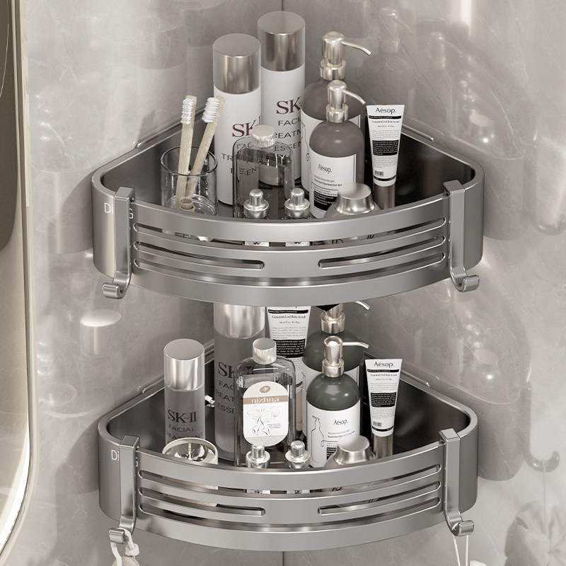 신흥클라스 무타공 욕실 선반 알루미늄 화장실 코너선반 18,900원