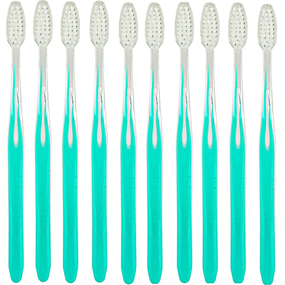 일회용칫솔 opp 부드러운미세모 여행용 손님접대 업소용 개별포장칫솔 핑크, 500개, 1개입 30,900원