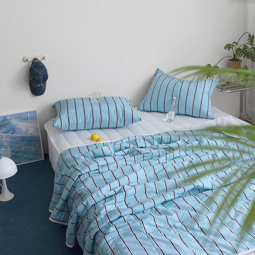 스누즈 썸머엔딩 듀라론 냉감 먼지 없는 여름이불 패드 세트 95,800원