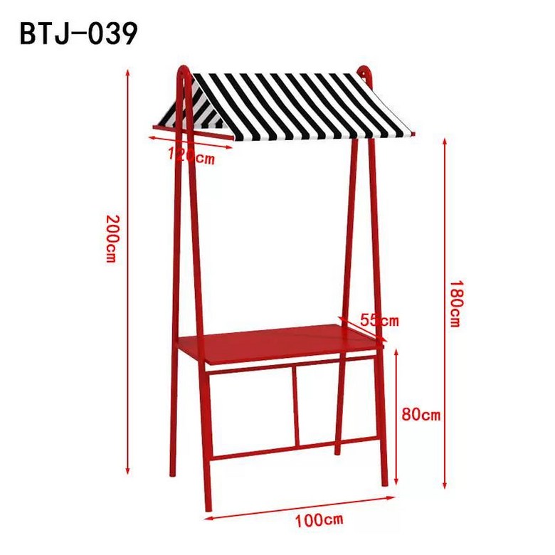 가판대 이동식매대 바퀴달린 접이식 행사 플리마켓 판매대 철제 야시장 트롤리 노점 축제 219,300원