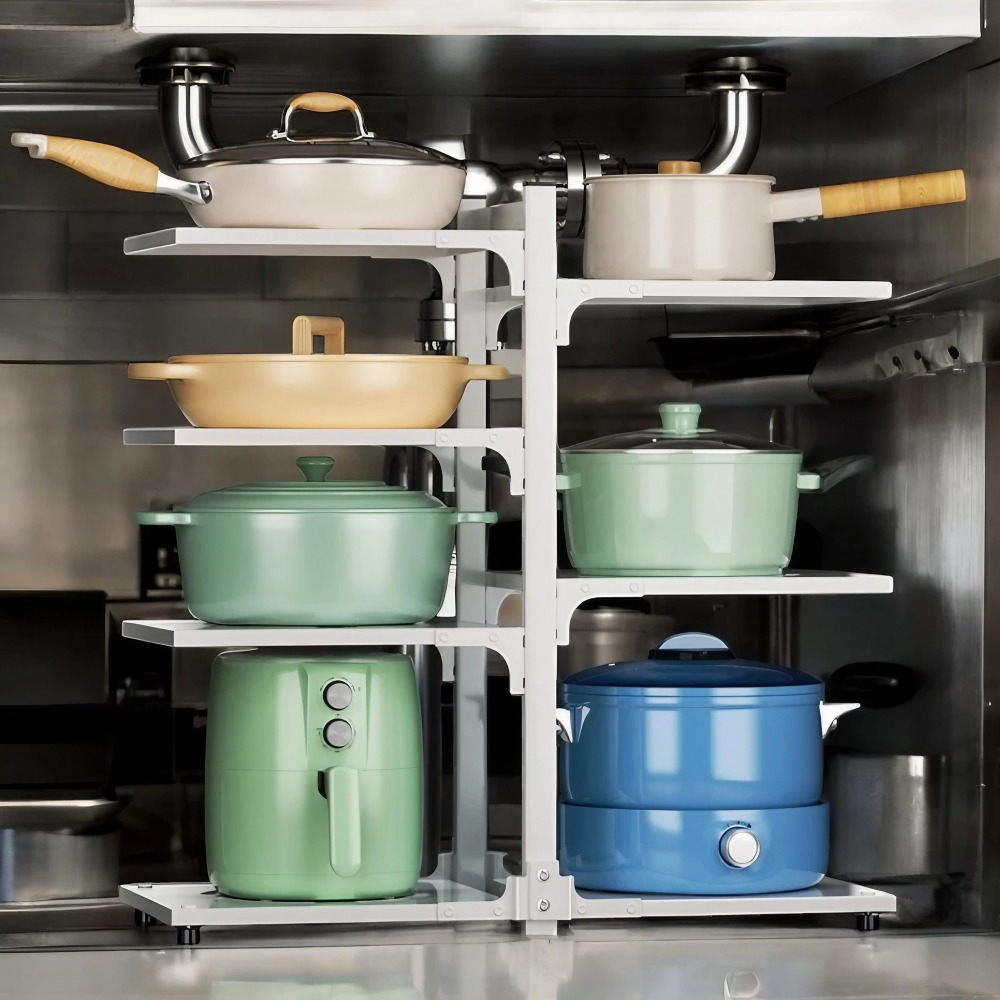 알로롱리빙 높이조절 양면 후라이팬 정리대 23,900원