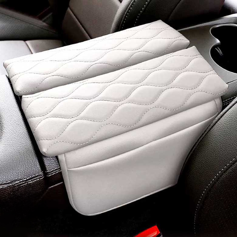 카에버 벤츠 GLE / GLS / W167 / X167 보에이 공간 간섭 제로 콘솔 수납 쿠션 커버 스몰웨이브 세트, 요트 베이지, 1세트 43,750원