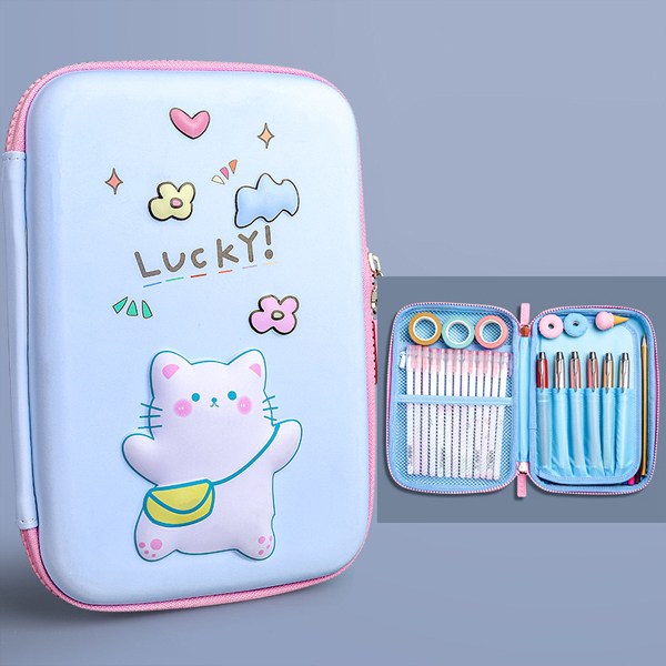 귀여운 fooi EVA 대용량필통 입체 빅파우치 학생 펜케이스 5시까지 오늘출발, 2. 퍼플, 1개 12,870원