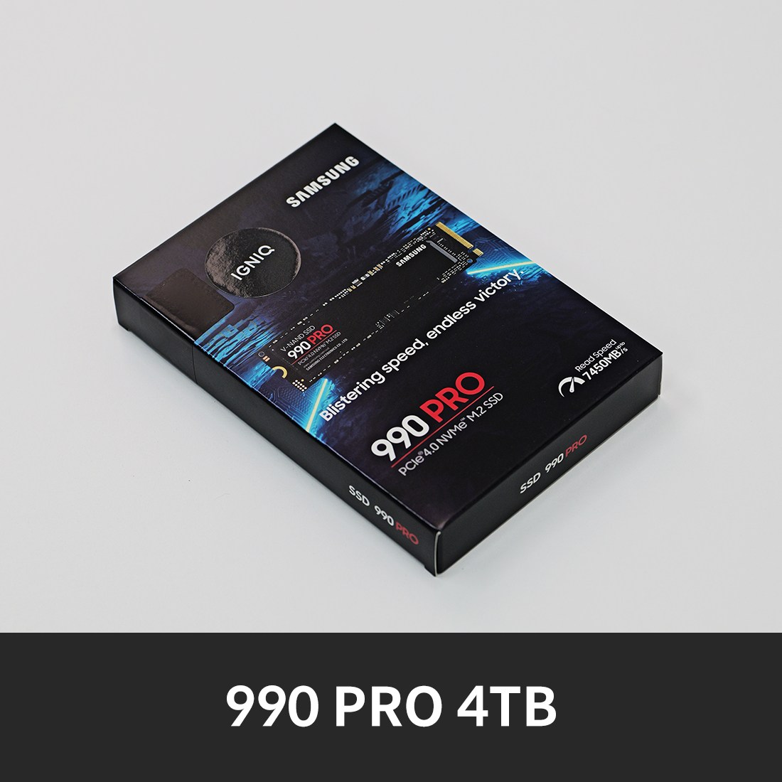 삼성전자 990 PRO M.2 NVMe 4TB 병행수입 5년 A/S 이그닉 1,133,900원
