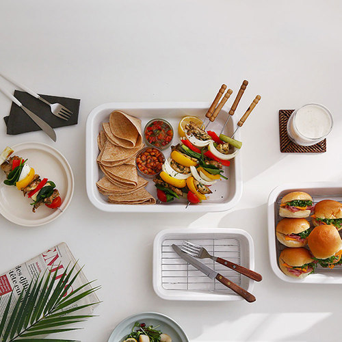 세라믹 트레이 밧드 에어프라이어용 오븐 그릇 18,400원