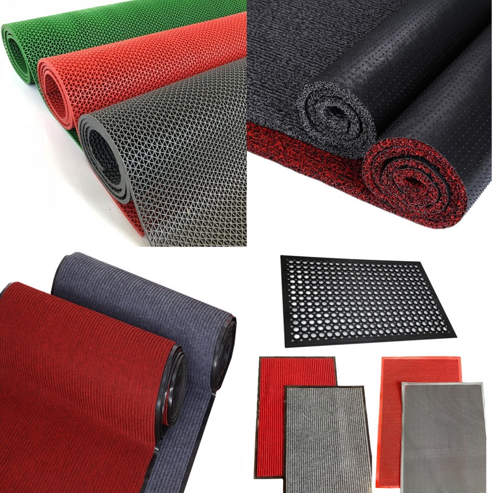 미끄럼방지 업소용 아파트 베란다 현관 바닥 코일 매트 신발장 고무 발 카페트 롤 레드카펫, 1개 64,900원