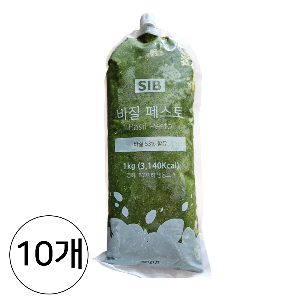 SIB선인 냉동 바질페스토(바질53%,아이스박스포장) 206,000원