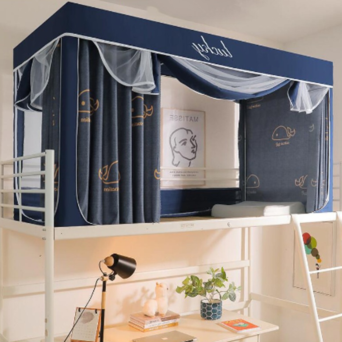 2층 싱글침대 커튼 사계절 난방텐트 사각모기장 암막텐트 37,900원