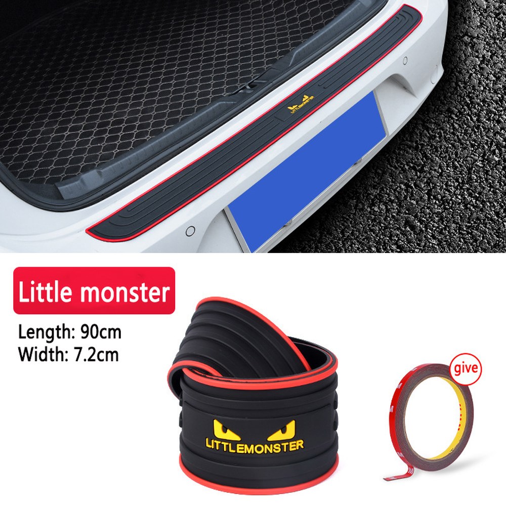 범용 자동차 트렁크 도어 플레이트 보호대 후면 범퍼 가드 고무 몰딩 패드 트림 커버 스트립 액세서리 10,300원