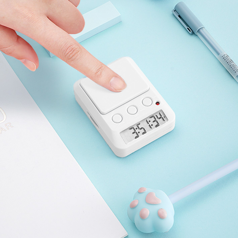 린델 공부 타이머  초 시계 버튼식 스탑워치 9,940원