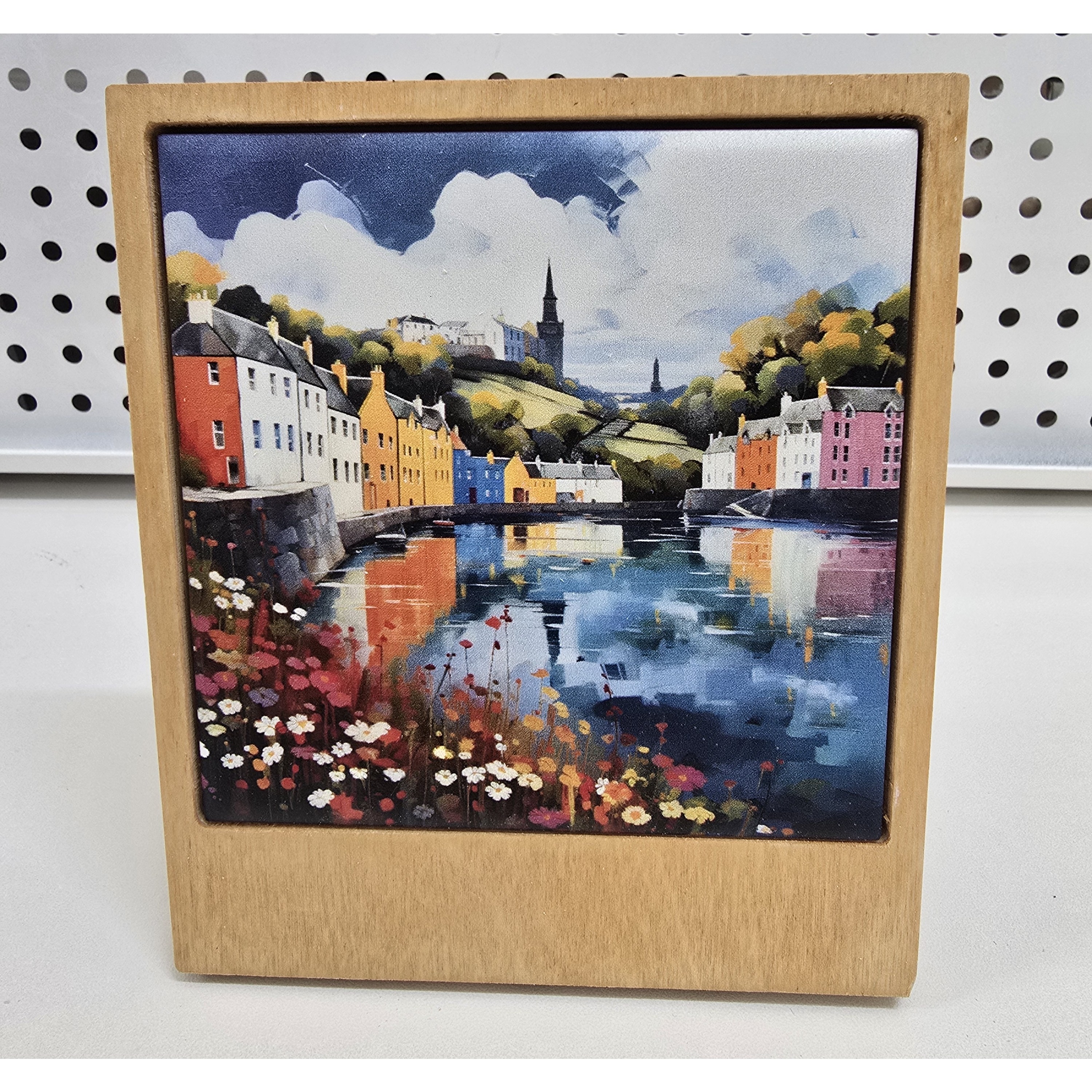 비즈포유 북유럽 항구 도시 풍경 캔버스 액자 #6 Blue Hill, 1개 15,400원