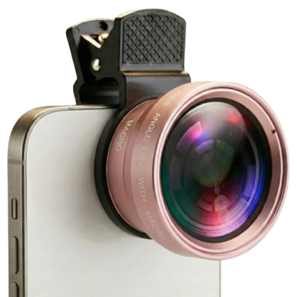 루나리브 탈부착식 휴대폰 광각 렌즈, 1개, 핑크 10,600원