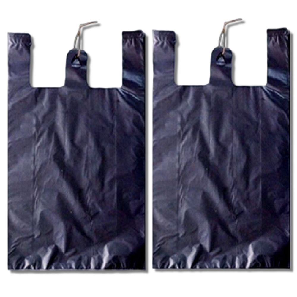 튼튼한 손잡이 마트 봉투 검정색 1호~7호, 200개, 19L 10,100원