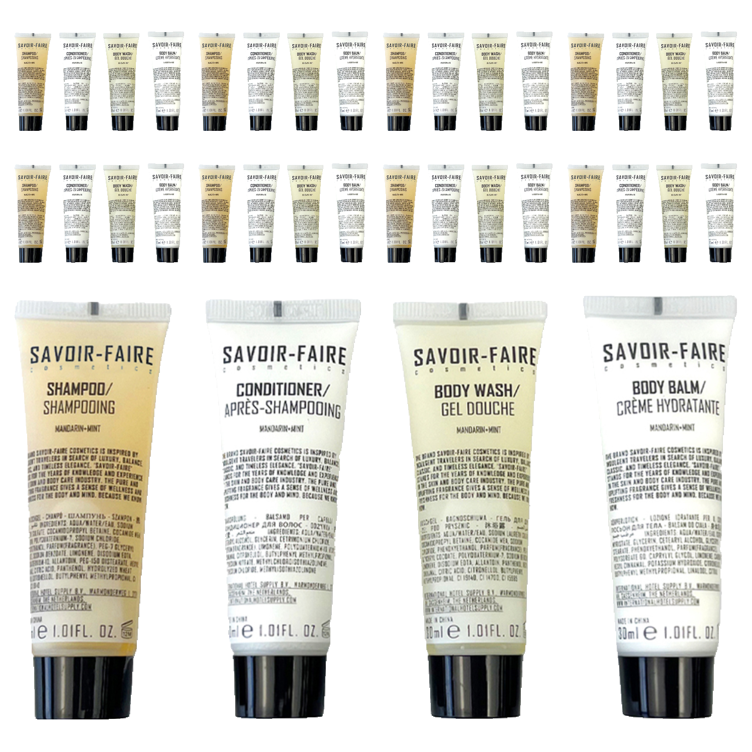 소유공간 호텔용 어메니티 헤어바디 4종 세트, 9세트, 현재가 35,900원